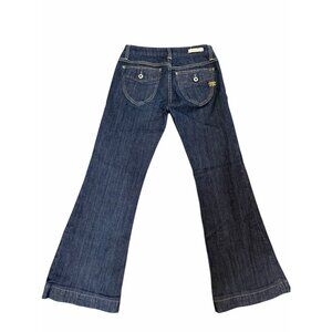 Vintage Y2K Women’s Miss Me Denim Flare Jeans Size 27 Dark Wash